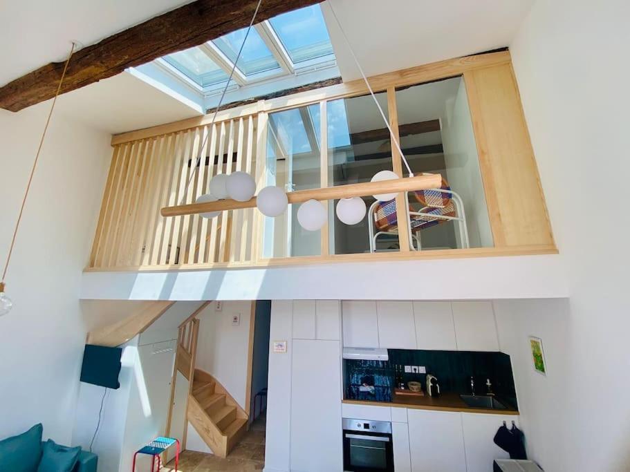 "Le Refuge" Duplex Quartier Haut, Climatise Sete Exterior photo